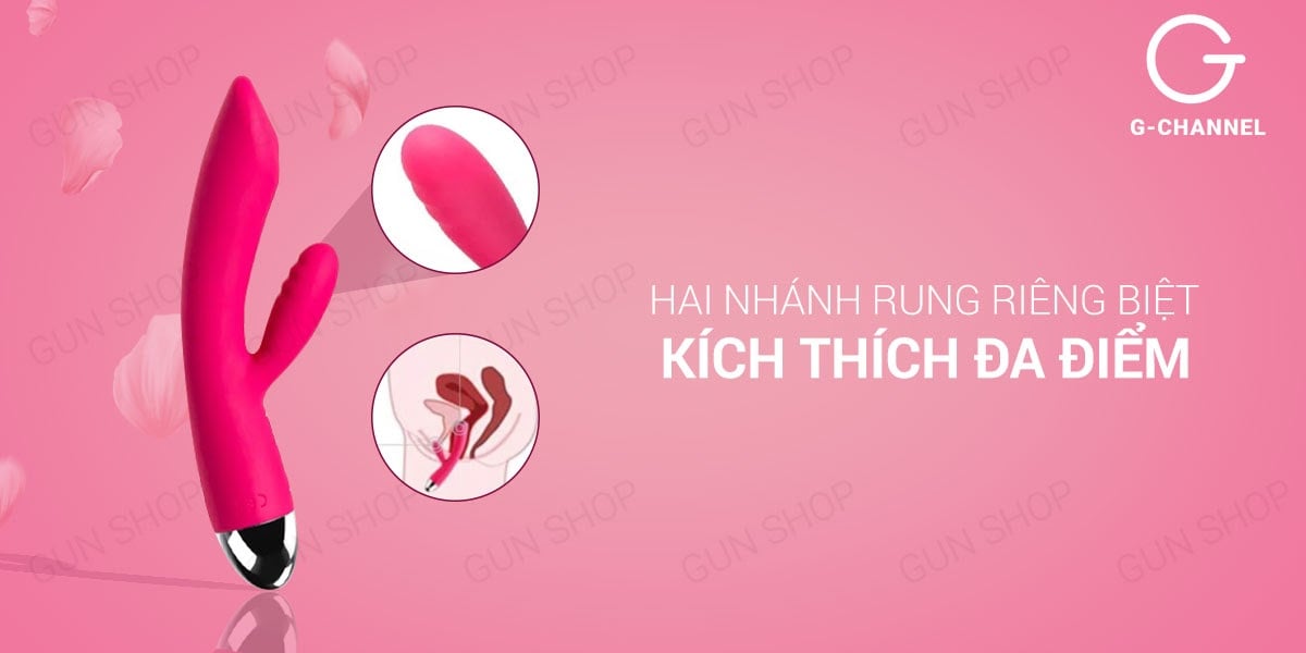 Dương vật giả Svakom Trysta Pink 35 rung sạc cao cấp kích thích