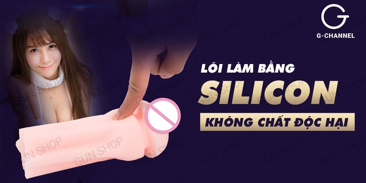 Âm đạo giả hít tường rung mạnh A8 silicon siêu mềm kích thích