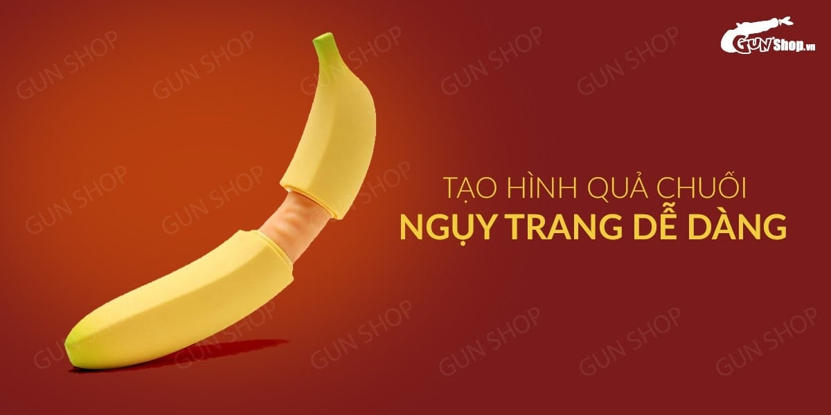 Máy rung Moylan hình trái chuối tinh tế kích thích cực đỉnh