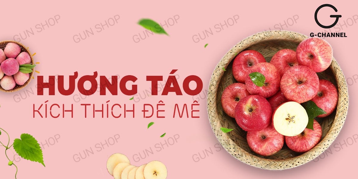 Gel bôi trơn hương táo Silk Touch 100ml mềm mượt, an toàn