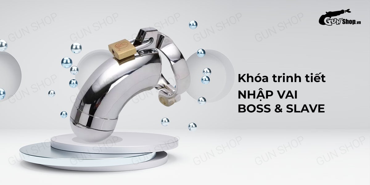 Khóa dương vật inox cao cấp Siêu bền An toàn Cho nam giới