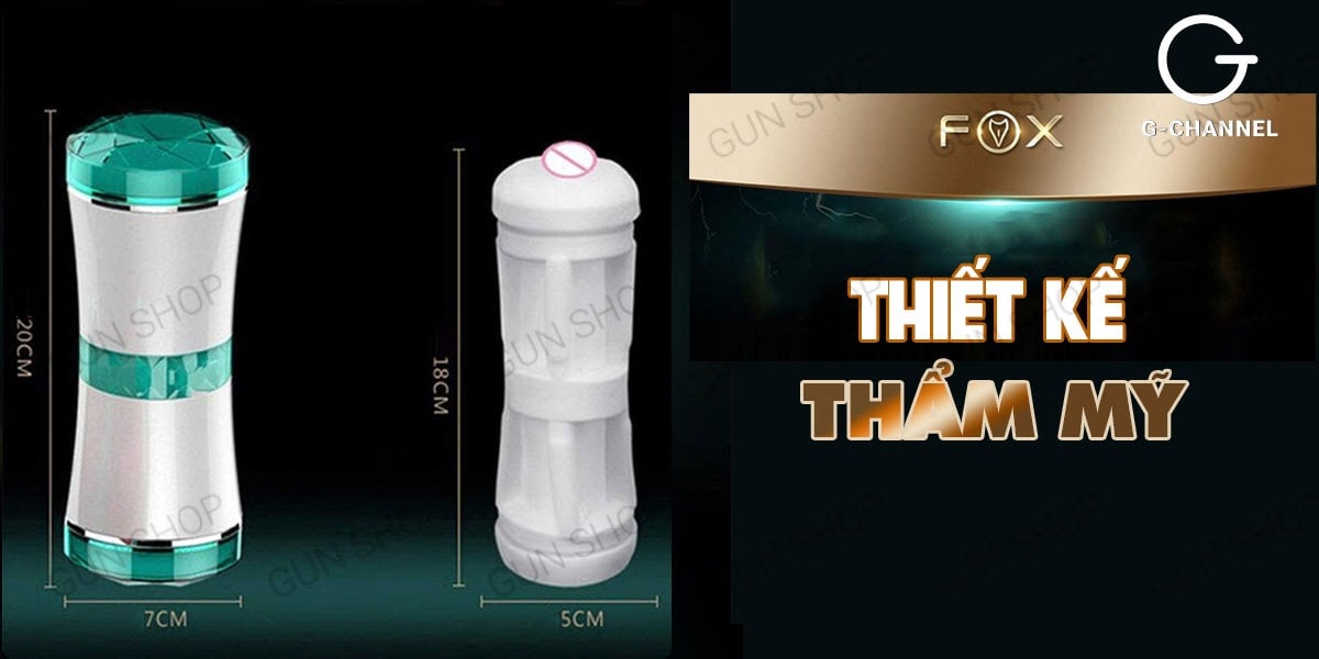 Mua Âm đạo giả 2 đầu siêu mịn đàn hồi cao - Fox Honour  có tốt không?