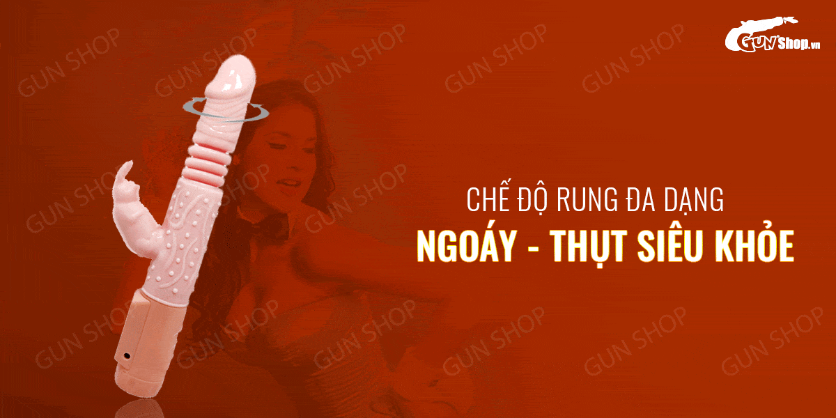 Dương vật giả Baile Hot Bunny rung thụt phát nhiệt, siêu mềm mại