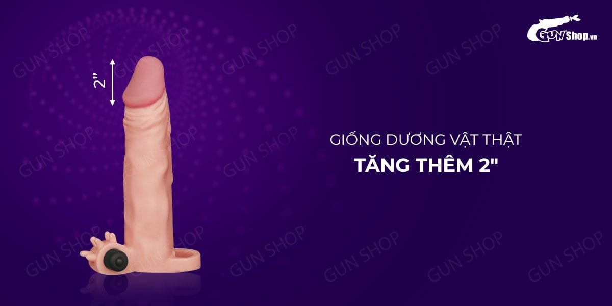 Bao cao su đôn dên kích thích Lovetoy Pleasure X-Tender rung mạnh