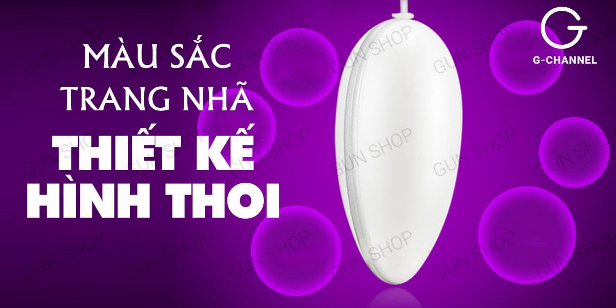 Trứng rung massage Loveaider Sharp sạc tiện lợi kích thích