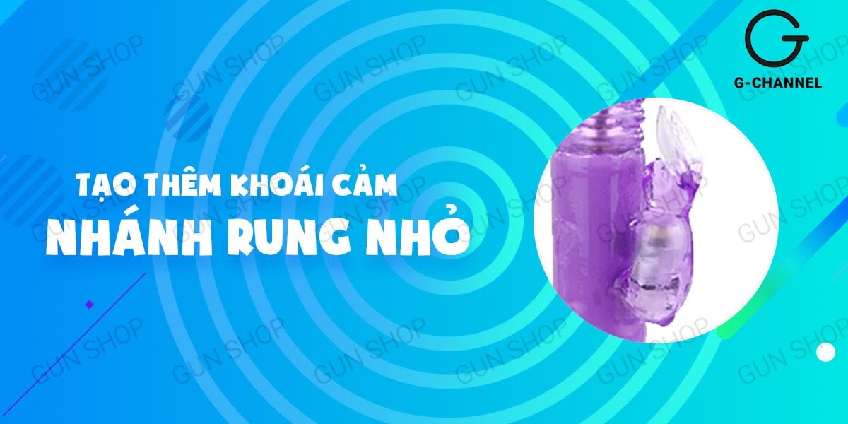 Đồ chơi tình dục Baile Rabbit đa năng 4 chế độ rung ngoáy pin