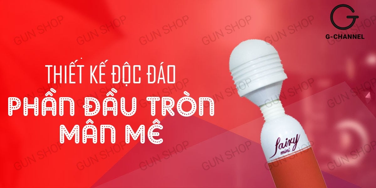 Máy rung Fairy đa tần số, massage cực đã, hỗ trợ yêu đương