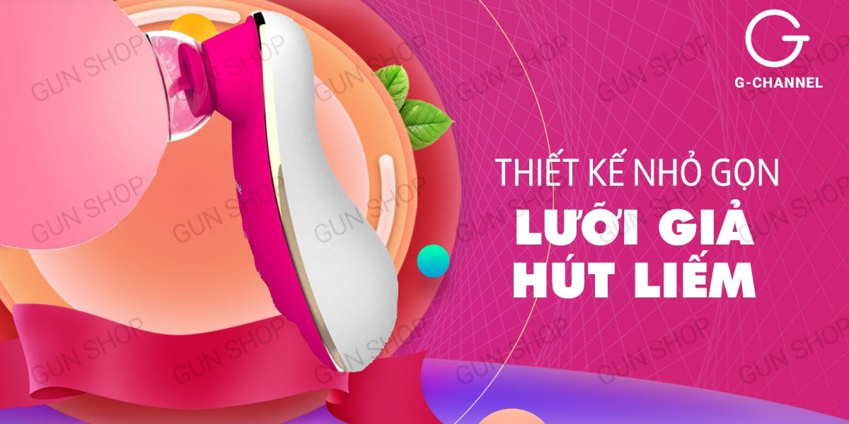 Máy rung Leten Sucker lưỡi giả hút liếm, kích thích cực khoái Máy rung Leten Sucker lưỡi giả hút liếm, kích thích cực khoái