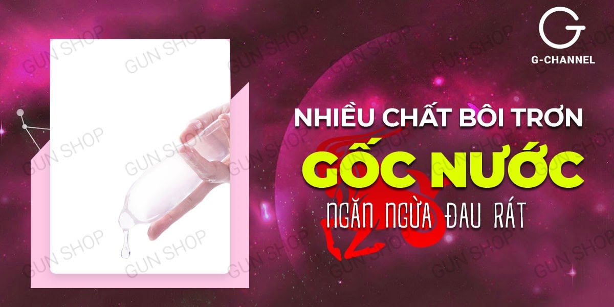 Bao cao su Ropockon Cung Ma Kết mỏng 0.03mm hương dâu 12 cái