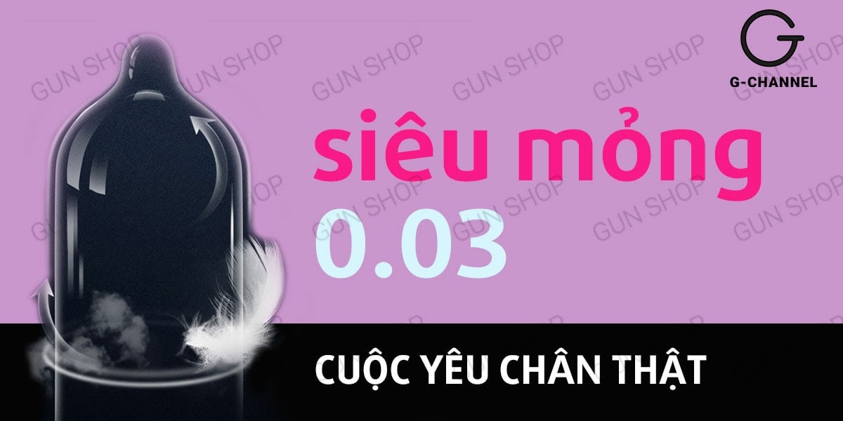 Bao cao su Kimono Hồng mỏng 0.03mm hương anh đào an toàn 12 cái