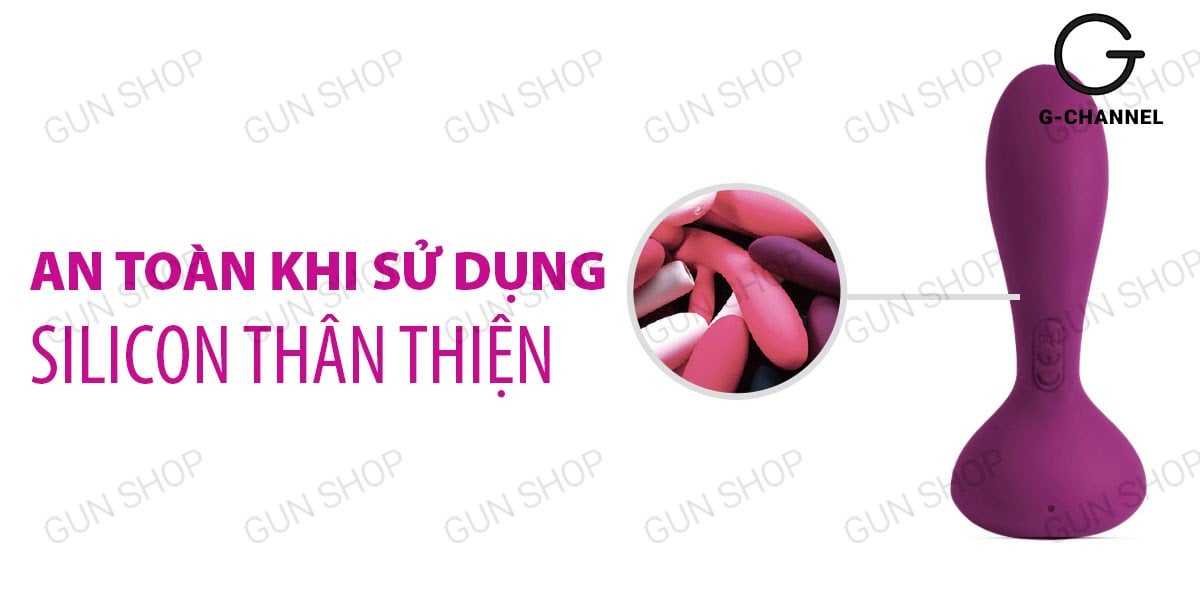 Trứng rung Svacom Julie sạc điện điều khiển từ xa kích thích G điểm hậu môn