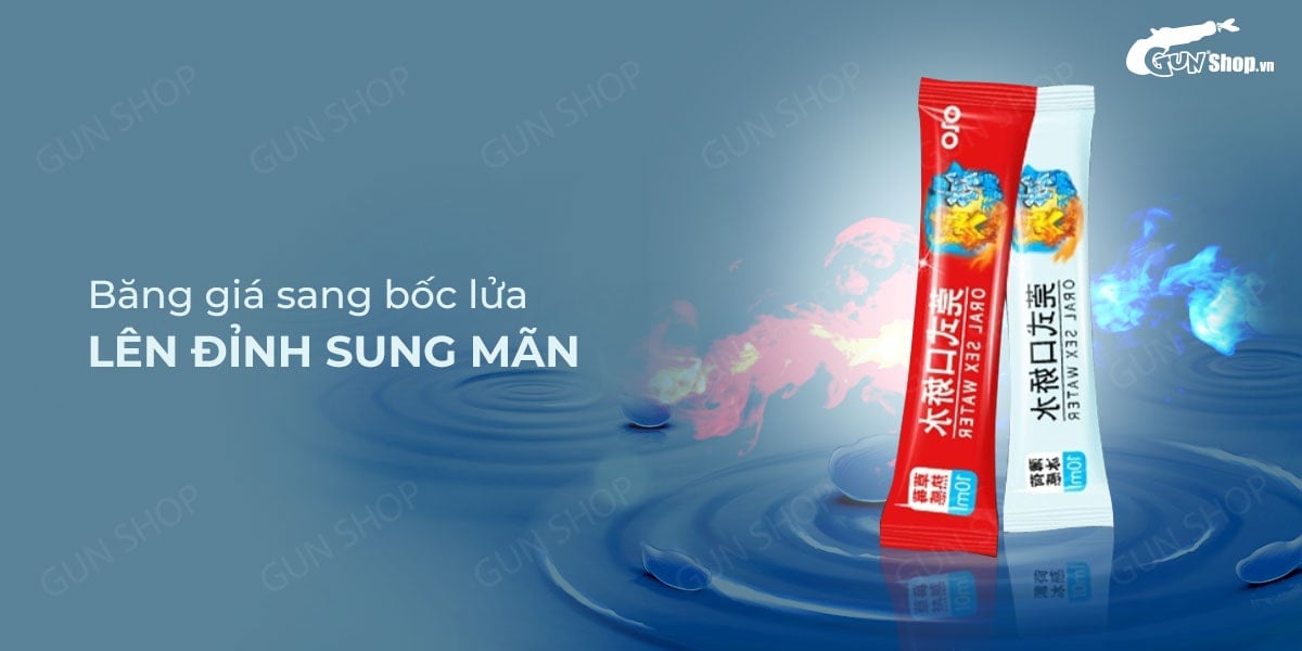Nước Tình Yêu BJ Băng Lửa OLO Hot Cool Hộp 4 Cặp Khuyến Mãi