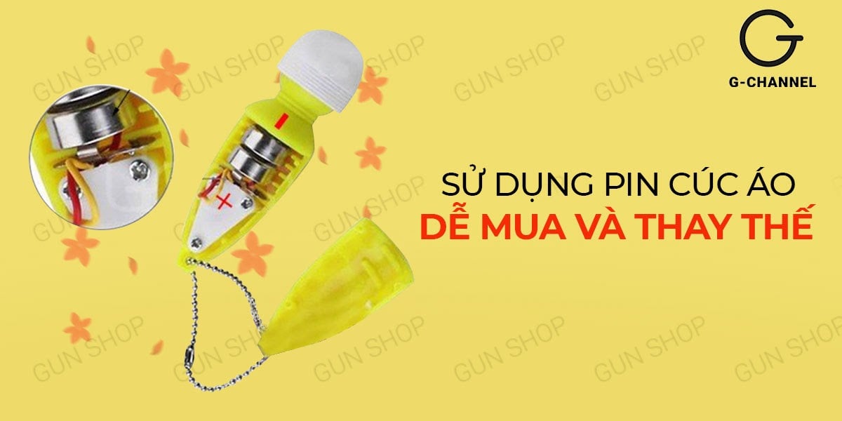 Móc khóa rung Mini Av Bar kích thích thư giãn, quà tặng ý nghĩa
