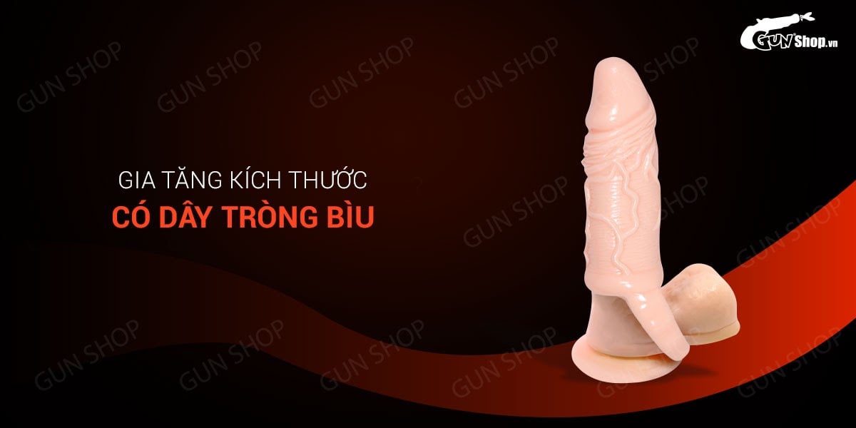 Bao cao su đôn dên Pretty Love Breyden kéo dài khoái cảm kích thích