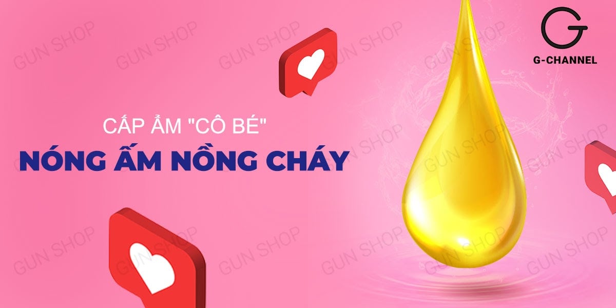 Gel bôi trơn nữ Shell Love 50ml tăng hưng phấn, dưỡng ẩm sâu