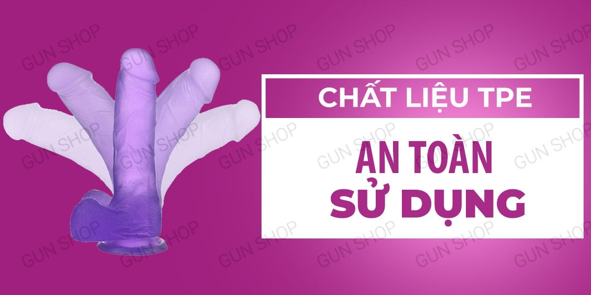 Lovetoy Jelly Studs dương vật giả dính tường siêu mềm, dễ dùng