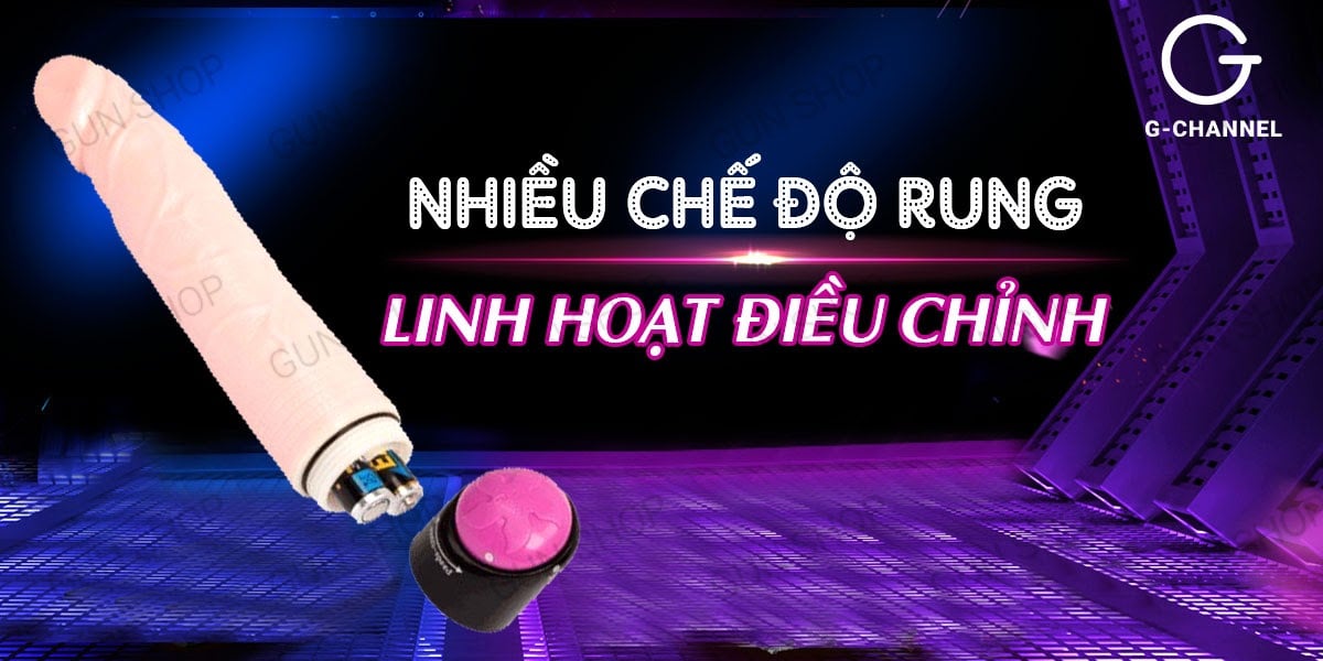 Dương vật giả silicon 2 pin Baile chất lượng tốt giá ưu đãi
