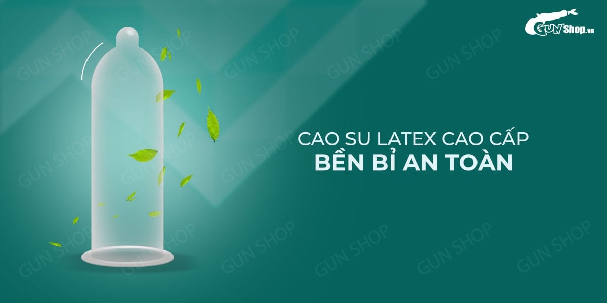 Bộ 2 Hộp Bao Cao Su Up To Top 0.Zero Siêu Mỏng, An Toàn Tối Ưu