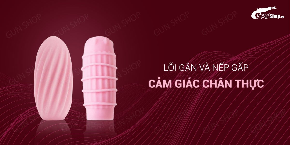 Âm đạo giả nhỏ gọn dạng trứng - Svakom Hedy Pink #