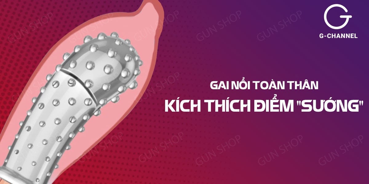 So sánh Bao cao su ngón tay G-spot 1 - Gai nổi toàn thân - Hộp 1 cái  chính hãng
