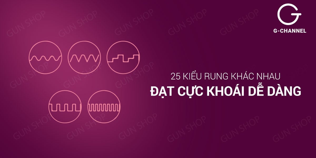 Máy rung điểm G Svakom Keri đa chế độ kích thích mạnh mẽ