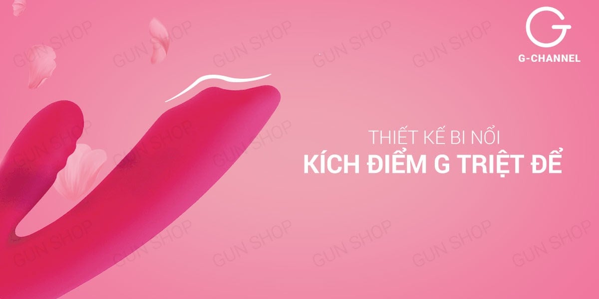 Dương vật giả Svakom Trysta Pink 35 rung sạc cao cấp kích thích