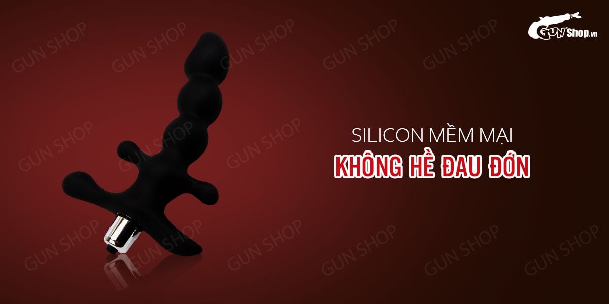 Shop bán Que rung kích thích hậu môn dùng pin - Chisa Black Mont giá sỉ