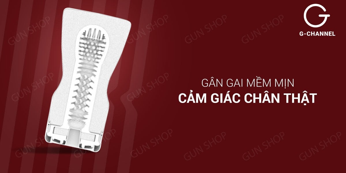 âm đạo giả nhỏ gọn, ôm khít, đầu dẹp - Tenga
