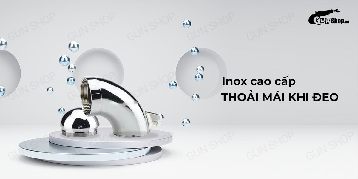 Khóa dương vật inox cao cấp Siêu bền An toàn Cho nam giới