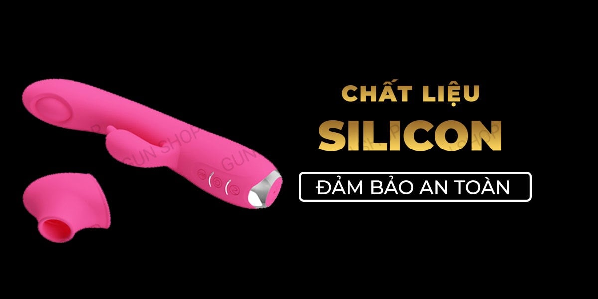 Máy rung massage 2 đầu sạc điện Pretty Love Regina siêu kích thích