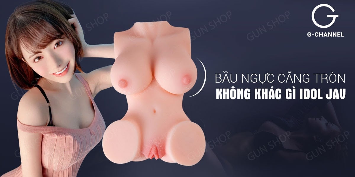 Đánh giá Búp bê tình dục nữ bán thân silicon trần cao cấp mềm mịn - SCD S2 3.5kg  có tốt không?