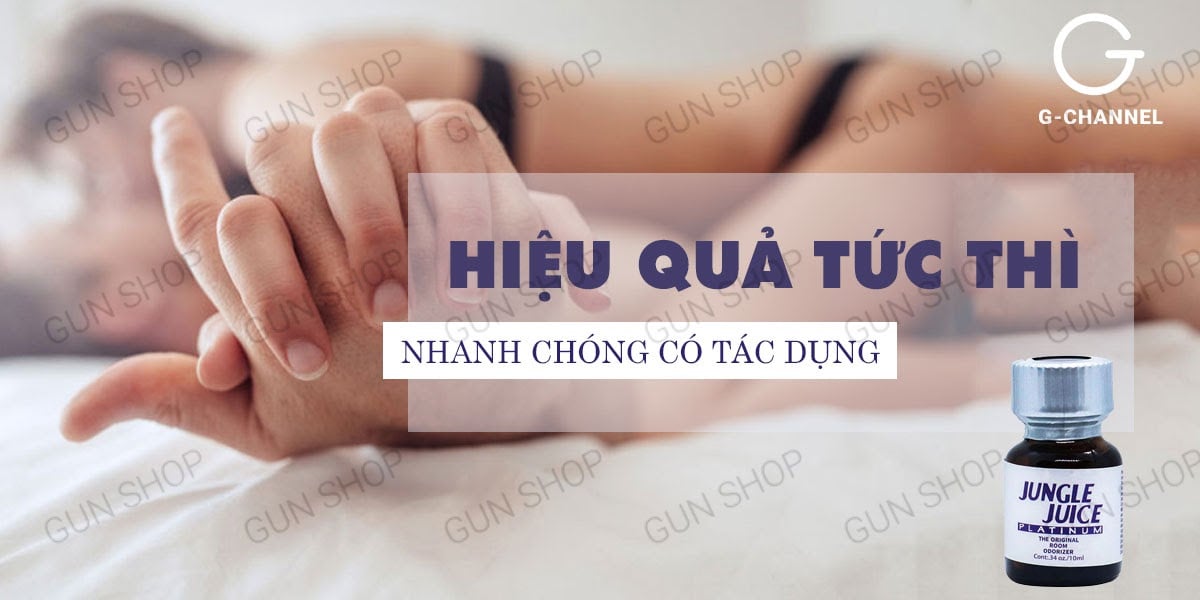 Popper Jungle Juice Platinum 10ml hút cực đã hàng chính hãng