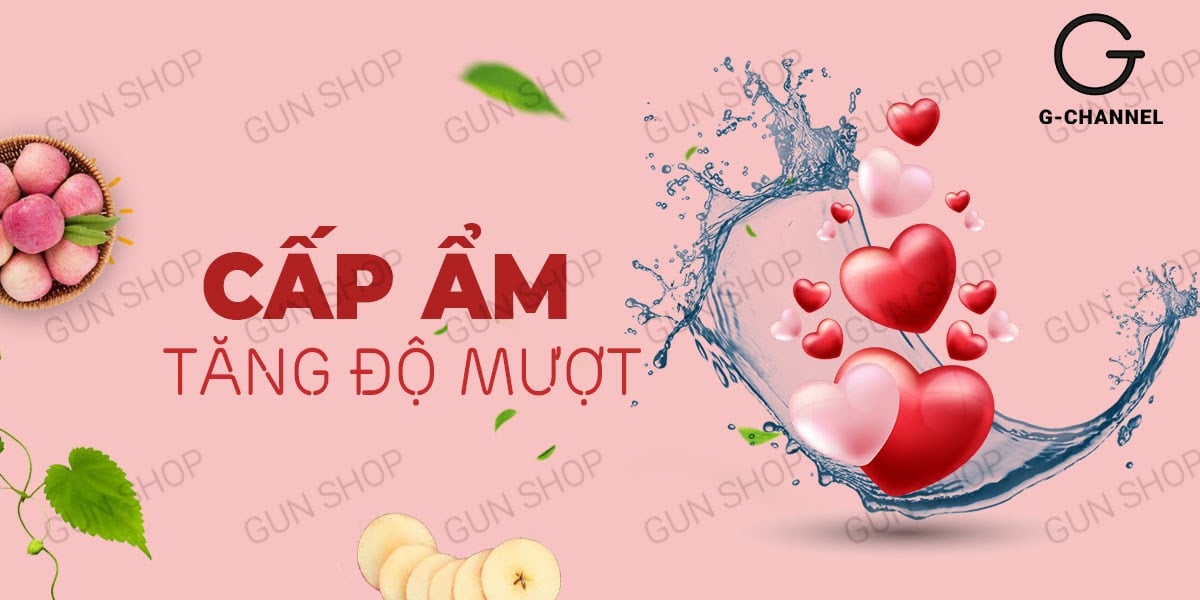 Gel bôi trơn hương táo Silk Touch 100ml mềm mượt, an toàn