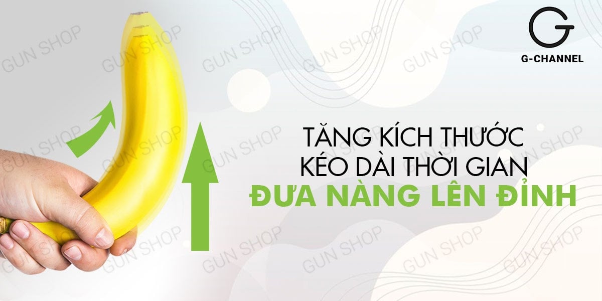 Bao cao su Yeain Megratron tăng kích thước cực mượt, an toàn