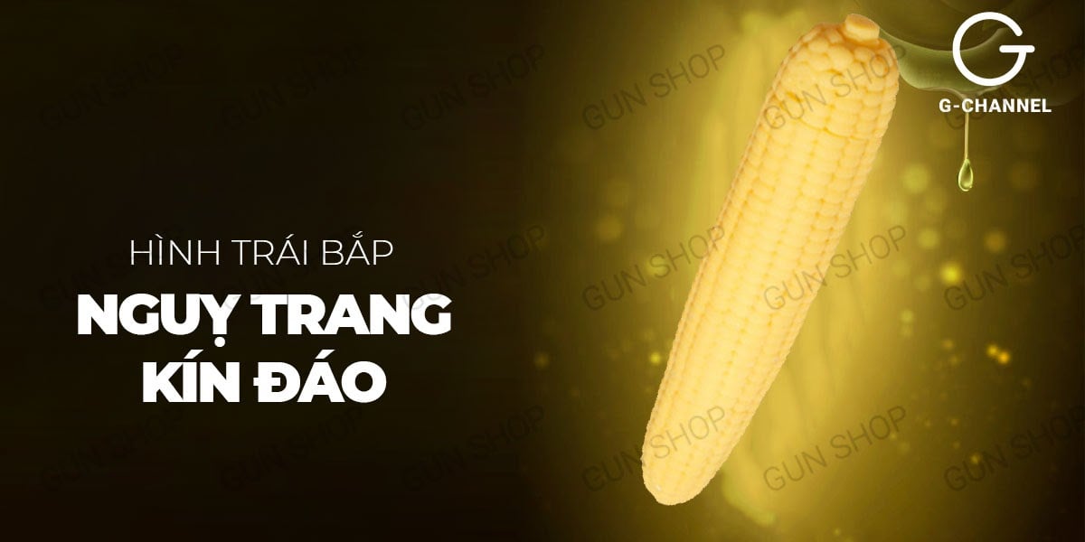Sỉ Dương vật giả rung hình trái bắp đa chế độ rung sạc điện - Wistone Maize giá sỉ
