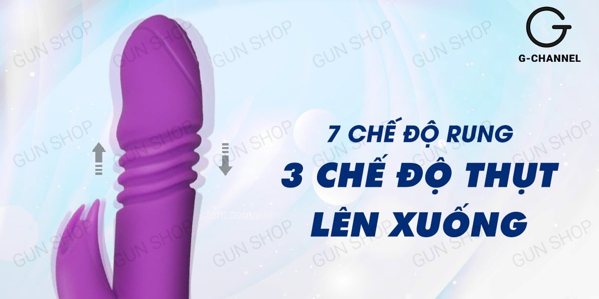 dương vật giả cao cấp đa chế độ rung phát nhiệt Baile Ella Rod kích thích mạnh