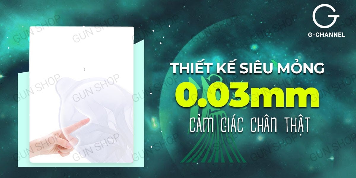 Ropockon Bao cao su mỏng 0.03mm Hương dâu Dịu nhẹ 12 cái