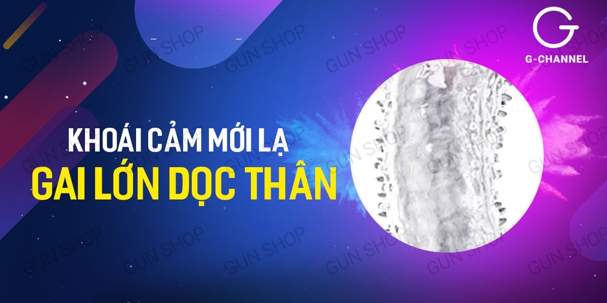 Bao cao su đôn dên Baile Braveman | Tăng kích thước, rung cực đã