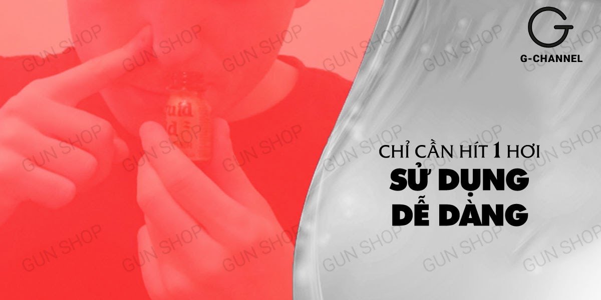 Popper C4 Red 10ml Mỹ chính hãng tăng khoái cảm mạnh mẽ