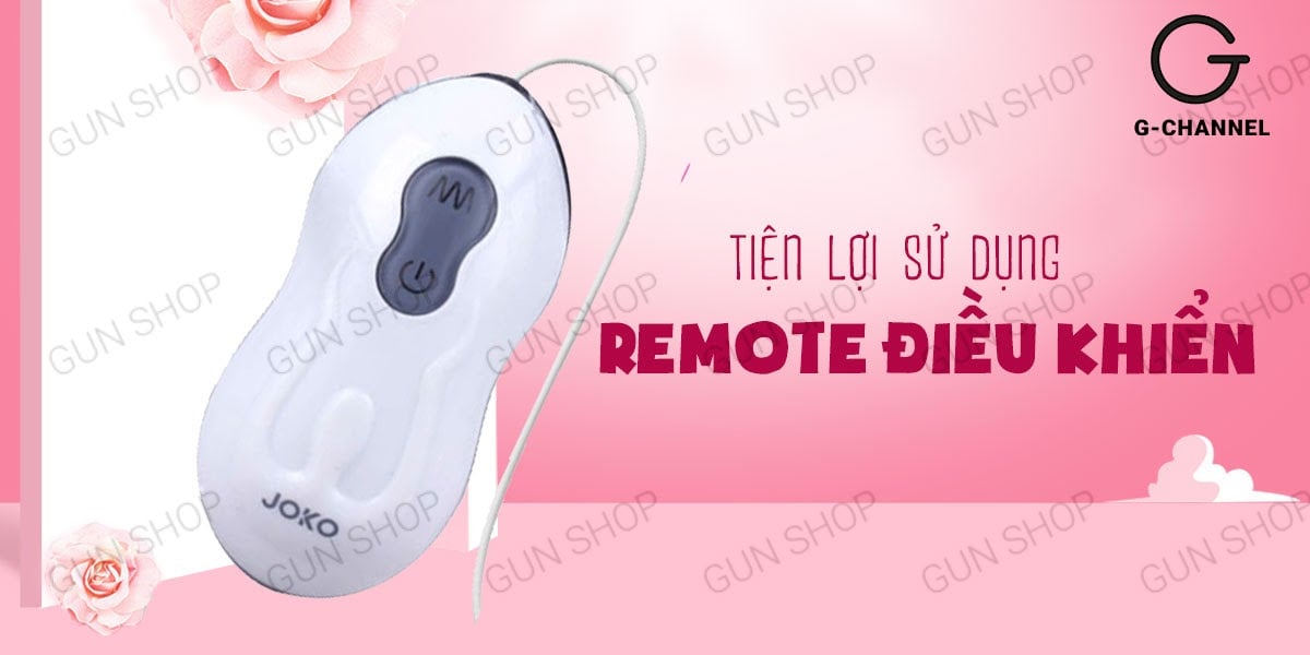 Trứng rung càng cua nhiều chế độ, pin bền, kích thích mạnh - Joko