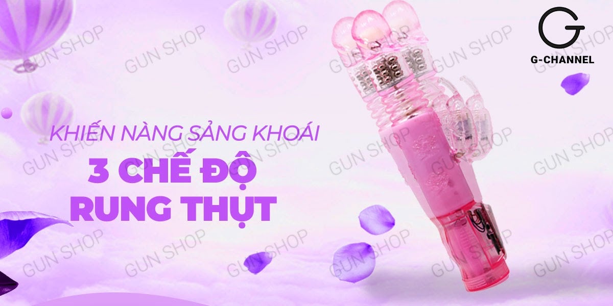 Bán Dương vật giả đa năng rung thụt 3 chế độ dùng pin - Butterfly Dance  mới nhất