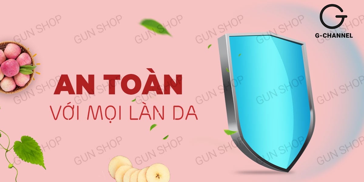 Gel bôi trơn hương táo Silk Touch 100ml mềm mượt, an toàn