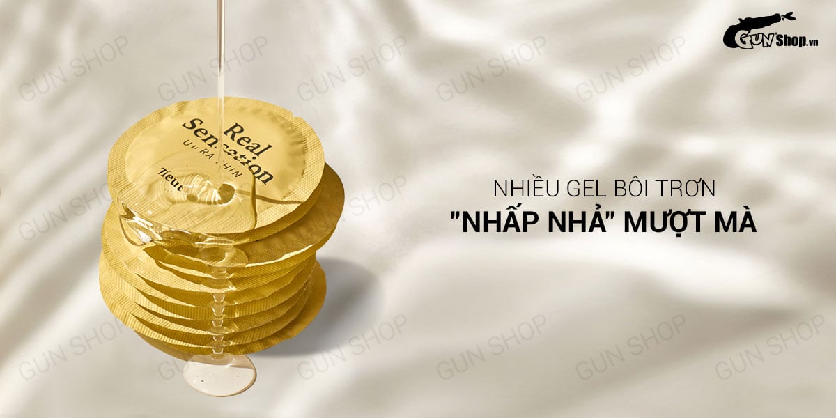Đại lý Bao cao su Real Sensation Ultra Thin - Siêu mỏng - Hộp 12 cái  có tốt không?