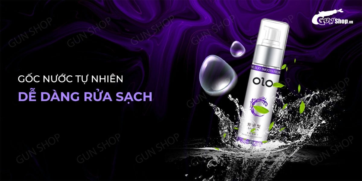 Gel bôi trơn lô hội dưỡng ẩm tự nhiên OLO Smooth 60ml chính hãng