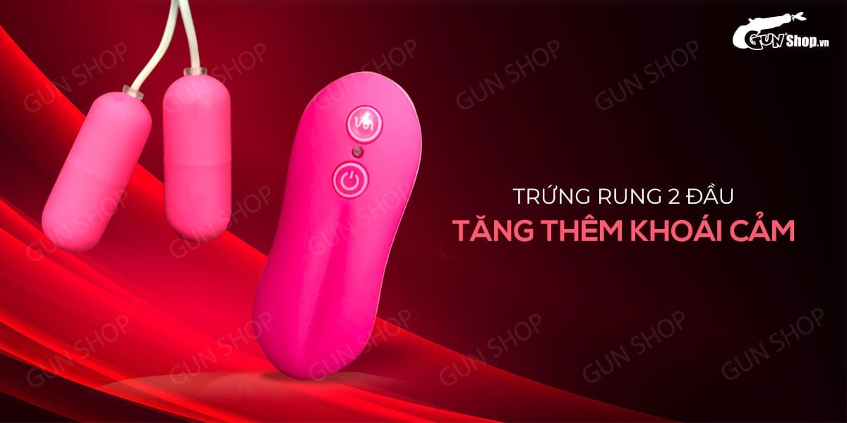 Ngực giả silicon trần kèm trứng rung đôi pin tiện lợi Joko