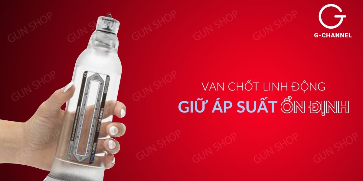 Cung cấp Máy tập tăng kích thước dương vật dùng áp suất nước - Hydromax X30  cao cấp
