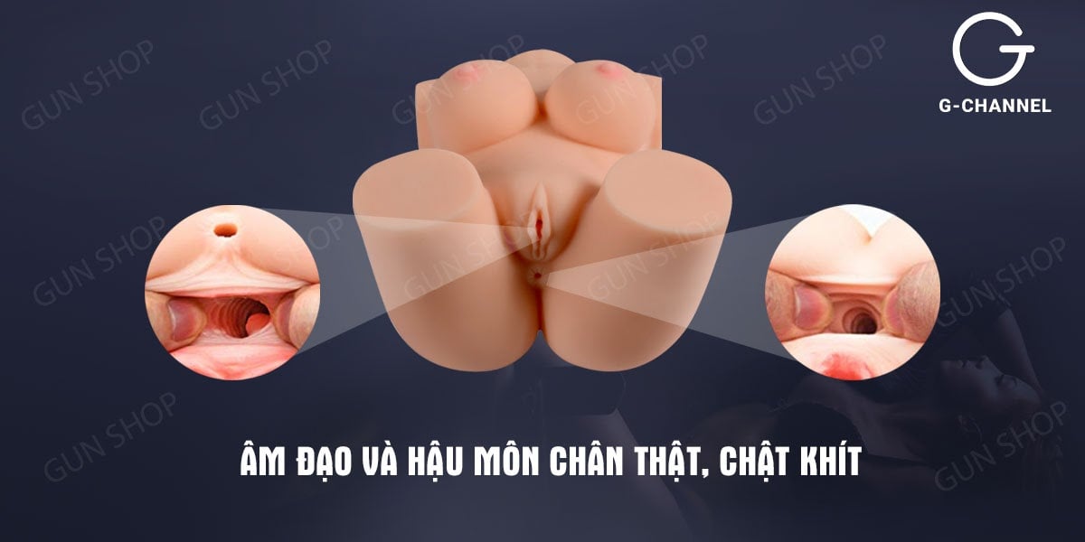 Đánh giá Búp bê tình dục nữ bán thân silicon trần cao cấp mềm mịn - SCD S2 3.5kg  có tốt không?