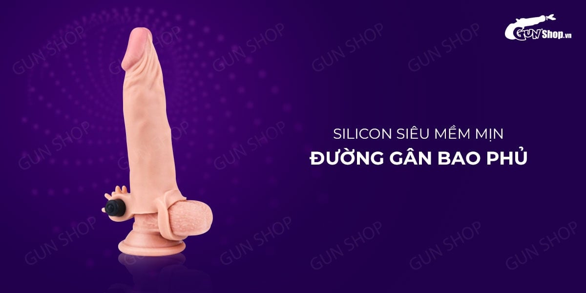 Bao cao su đôn dên kích thích Lovetoy Pleasure X-Tender rung mạnh