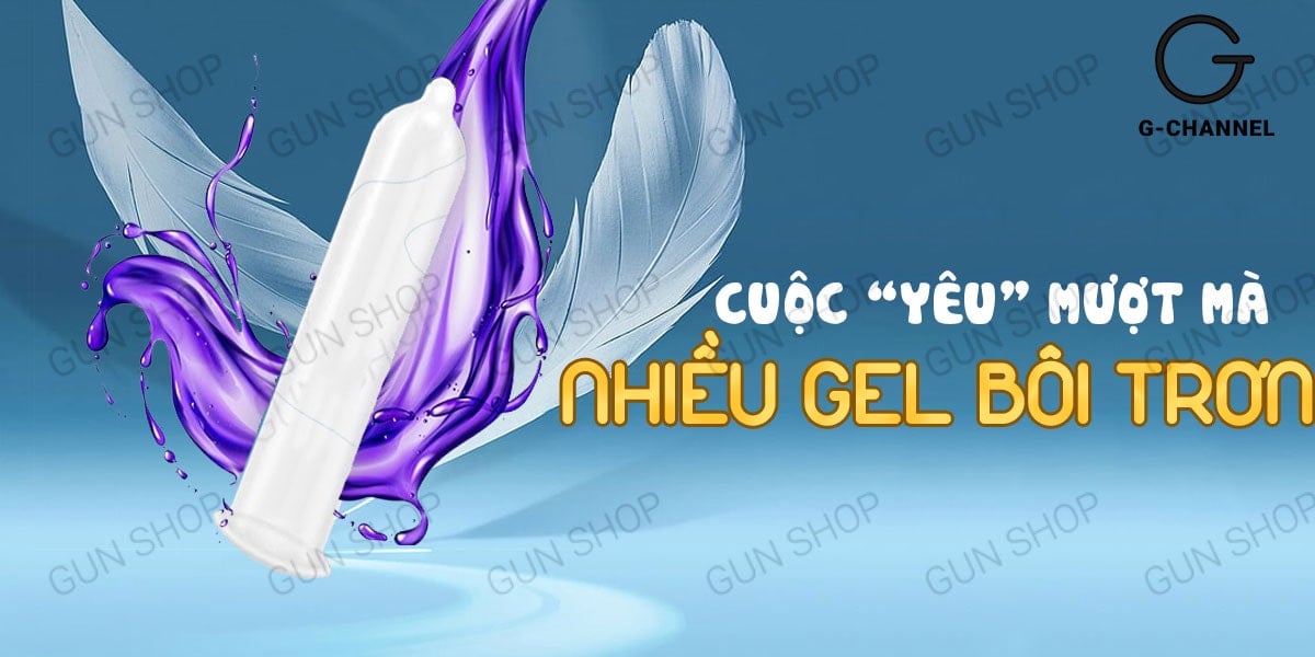 Shell Intense siêu mỏng 0.04mm hộp 3 cái an toàn thoải mái
