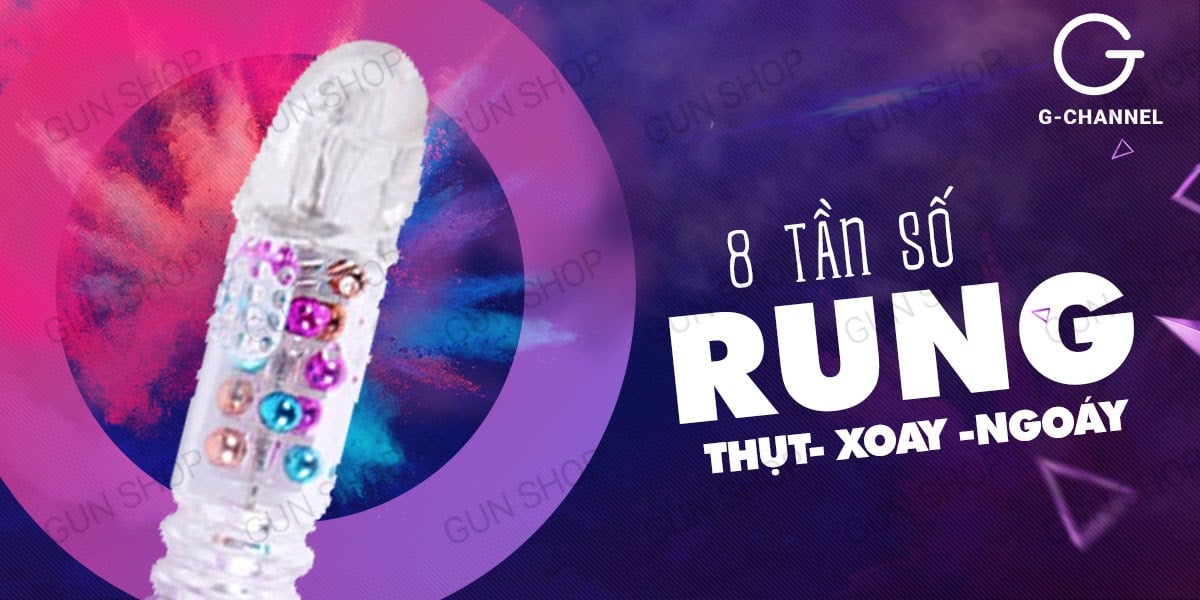 Shop bán Dương vật giả có cánh bướm ngoài 8 tần số rung sạc điện - Libo  loại tốt